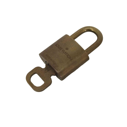 ルイヴィトン LOUIS VUITTON パドロック カデナ 南京錠 307 padlock cadenas レディース