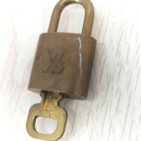 ルイヴィトン LOUIS VUITTON パドロック カデナ 南京錠 307 padlock cadenas レディース