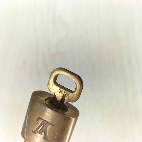 ルイヴィトン LOUIS VUITTON パドロック カデナ 南京錠 307 padlock cadenas レディース
