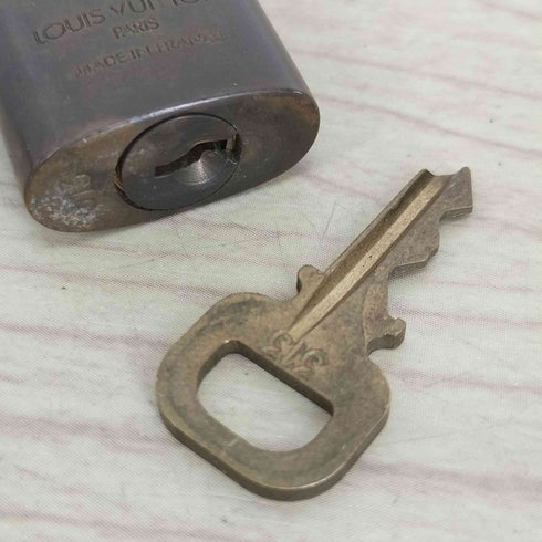 ルイヴィトン LOUIS VUITTON パドロック カデナ 南京錠 313 padlock cadenas レディース