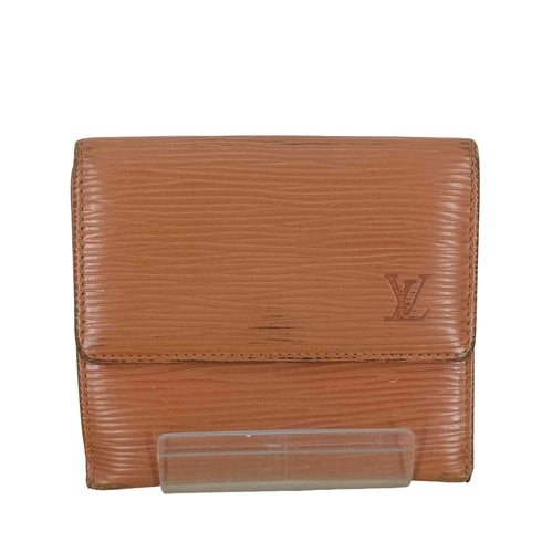 ルイヴィトン LOUIS VUITTON エピ ポルトモネビエカルトクレディ 3折り財布 epi porte monnaie billets cartes credit wallet SP0995 レディース