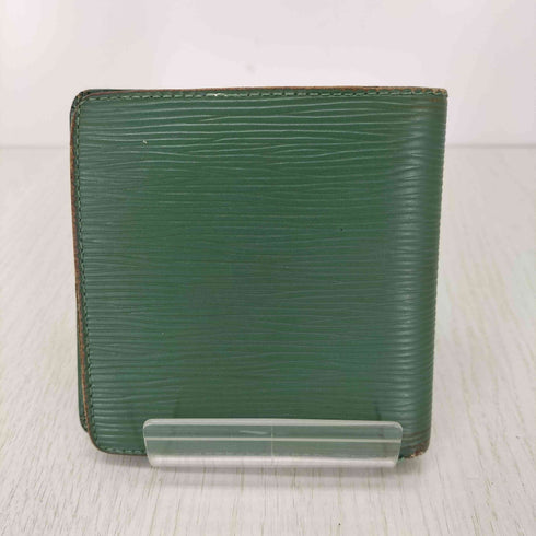 ルイヴィトン LOUIS VUITTON エピ ポルトビエ カルト クレディモネ 2つ折り財布 epi Porte Billet Cartes Credit Monnaie Wallet レディース