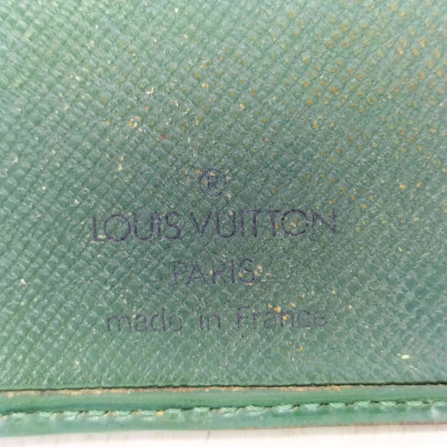 ルイヴィトン LOUIS VUITTON エピ ポルトビエ カルト クレディモネ 2つ折り財布 epi Porte Billet Cartes Credit Monnaie Wallet レディース