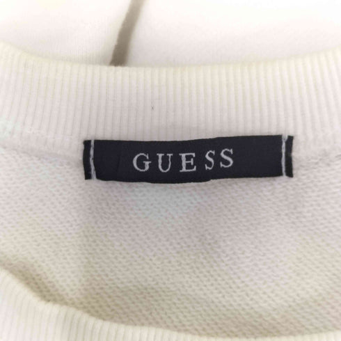ゲス GUESS エンボスロゴ クルーネックスウェット メンズ JPN:XL
