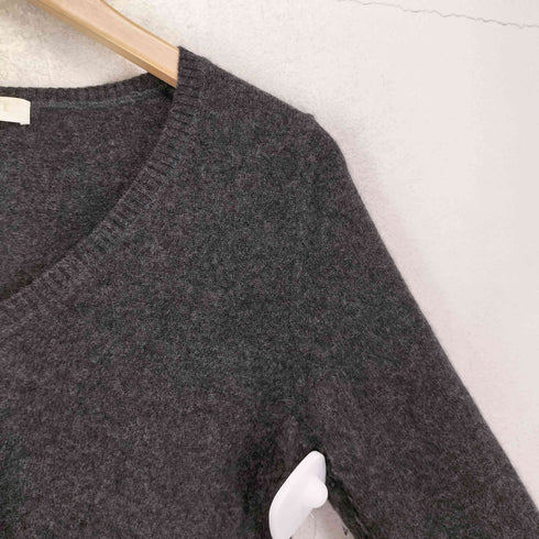 ユニクロ UNIQLO OLD CASHMERE 100% カシミヤ Vネックニット レディース JPN:M