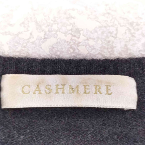 ユニクロ UNIQLO OLD CASHMERE 100% カシミヤ Vネックニット レディース JPN:M