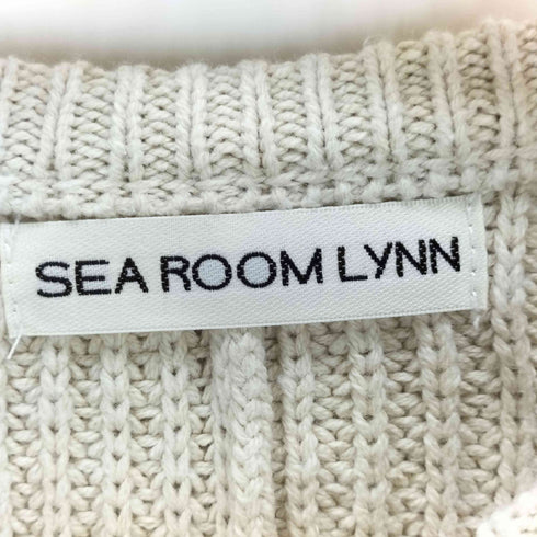 シールームリン Sea Room lynn ヘンリーネックニットロンパース レディース M