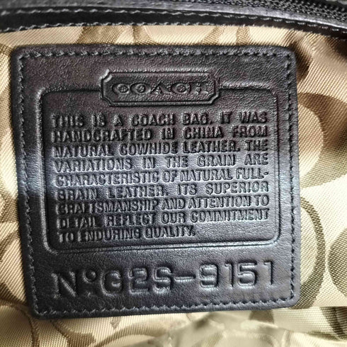 コーチ COACH オールド レザー ショルダーバッグ OLD leather shoulder bag レディース