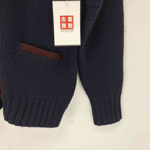 ポロラルフローレン POLO RALPH LAUREN ワッペン クルミボタン リブニット メンズ import:M