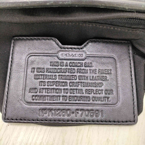 コーチ COACH シグネチャー ショルダーバッグ signature shoulder bag レディース