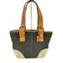 コーチ COACH キャンバス レザー ハンドバッグ canvas leather handbag レディース