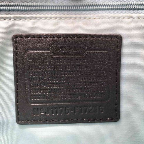 コーチ COACH レザー トートバッグ leather totebag レディース