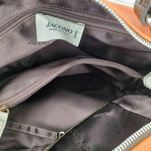 JACONO イタリア製 レザー ハンドバッグ レディース