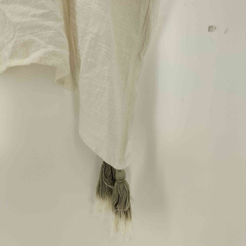 アリシアスタン ALEXIA STAM Shell Button Tassel Poncho レディース