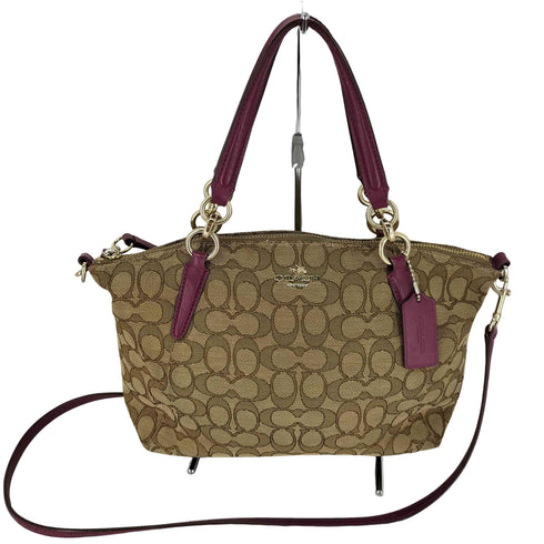 コーチ COACH シグネチャー 2way ショルダーバッグ signature 2way shoulder bag レディース