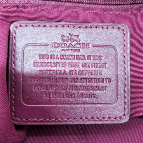 コーチ COACH シグネチャー 2way ショルダーバッグ signature 2way shoulder bag レディース