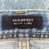 バーバリーブラックレーベル BURBERRY BLACK LABEL ボタンフライ インディアン ストレートデニムパンツ メンズ JPN:71-76