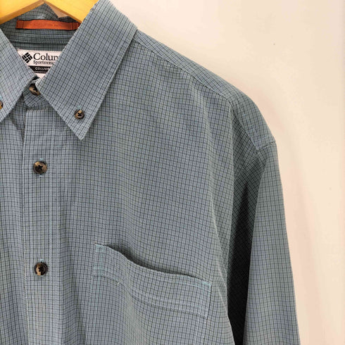 コロンビアスポーツウェア Columbia Sportswear チェック柄 ボタンダウンシャツ メンズ M