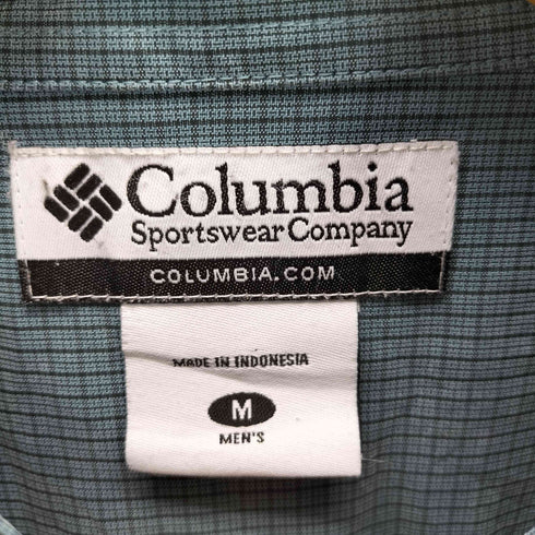 コロンビアスポーツウェア Columbia Sportswear チェック柄 ボタンダウンシャツ メンズ M