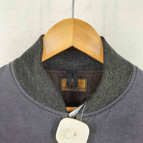 ブラウンバイツータックス BROWN by 2-tacs CLERK JKT クラーク ジャケット コットン シルク リネン ジップアップ ブルゾン メンズ M