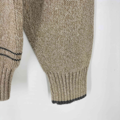 ドッカーズ DOCKERS グレーチェック コットンニットセーター メンズ L