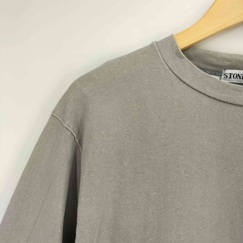 ストーンアイランド STONE ISLAND 90S 97SS ポールハーヴェイ期 イタリア製 コンパスロゴ バックライン ポケット S/S Tシャツ シングルステッチ メンズ import:M
