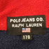 ポロジーンズカンパニーラルフローレン POLO JEANS COMPANY RALPH LAUREN フロントロゴ プルオーバーパーカー メンズ 170