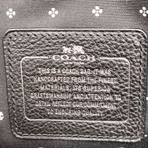 コーチ COACH プリンテッド レザー マーケット トートバッグ レディース