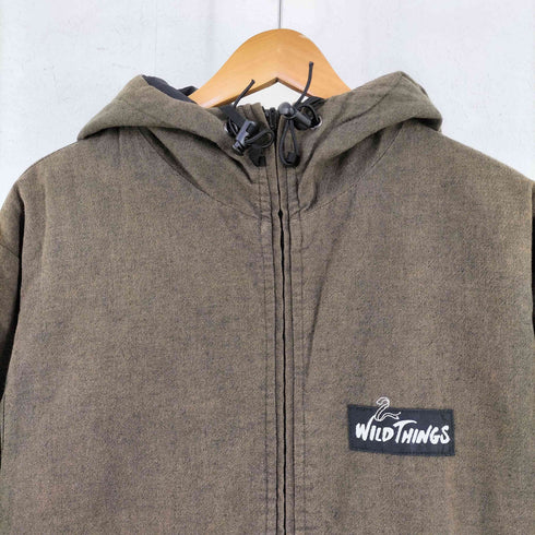 ワイルドシングス WILD THINGS PRIMALOFT プリマロフト リバーシブル フーデッド 中綿ジャケット メンズ M