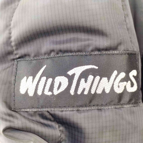 ワイルドシングス WILD THINGS PRIMALOFT プリマロフト リバーシブル フーデッド 中綿ジャケット メンズ M