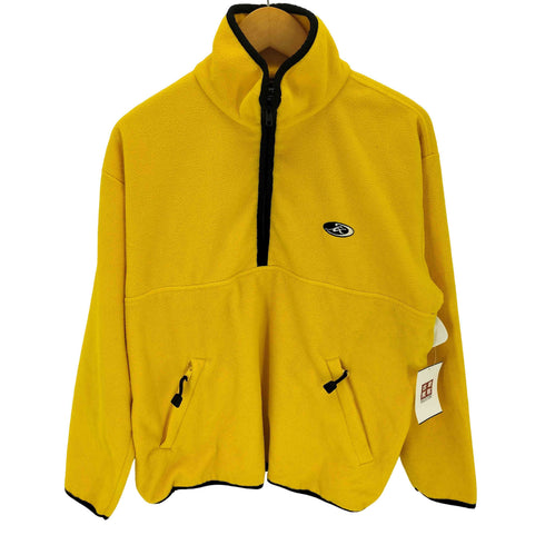 MOSH BOARDING モッシュボーディング 90s ハーフジップフリースジャケット メンズ M