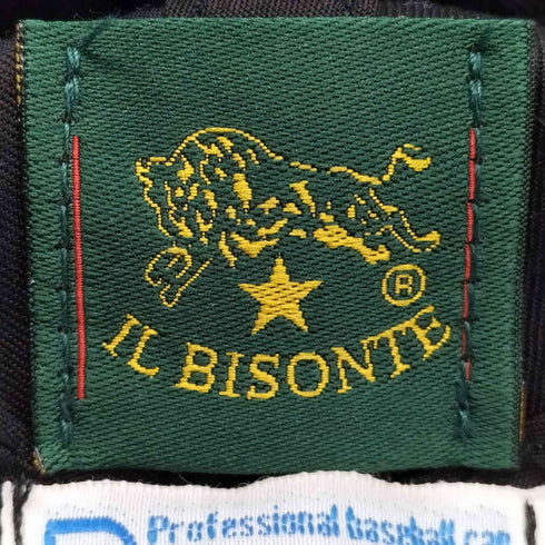 イルビゾンテ IL BISONTE ロゴ 6パネルキャップ メンズ XS