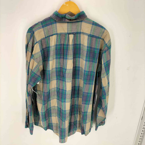 アロー ARROW DOVER ボタンダウン 長袖 チェックシャツ メンズ XL