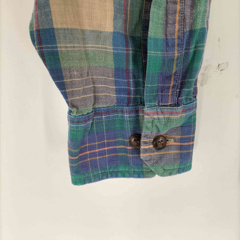 アロー ARROW DOVER ボタンダウン 長袖 チェックシャツ メンズ XL