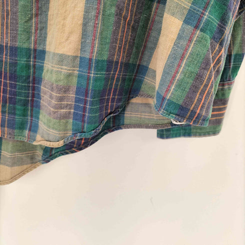 アロー ARROW DOVER ボタンダウン 長袖 チェックシャツ メンズ XL
