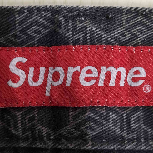 シュプリーム Supreme 19AW Work Pant Black Monogram メンズ 30inch