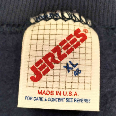ジャージーズ JERZEES 90s USA製 映画会社ライオンロゴ プリントラグランスウェット メンズ XL