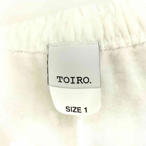 TOIRO ロゴスウェットパンツ レディース JPN:1