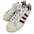 アディダスオリジナルス adidas Originals Superstar 'Cloud White Collegiate Burgundy メンズ JPN:26.5