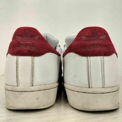 アディダスオリジナルス adidas Originals Superstar 'Cloud White Collegiate Burgundy メンズ JPN:26.5