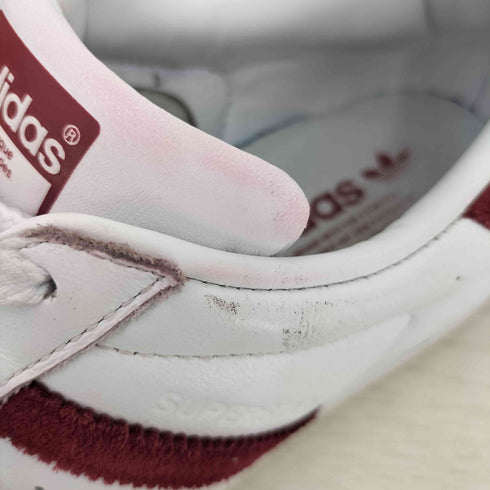 アディダスオリジナルス adidas Originals Superstar 'Cloud White Collegiate Burgundy メンズ JPN:26.5