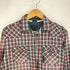 アルマーニジーンズ ARMANI JEANS ギンガムチェック 長袖シャツ メンズ import:M