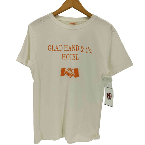 グラッドハンド GLADHAND 両面プリントクルーネックTシャツ メンズ JPN:S