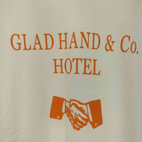 グラッドハンド GLADHAND 両面プリントクルーネックTシャツ メンズ JPN:S