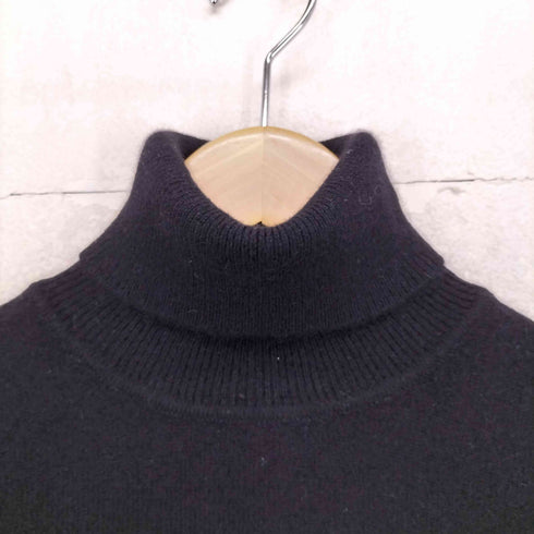 ユニクロ UNIQLO カシミヤ100 CASHMERE 半袖 タートルネックニット レディース JPN:M