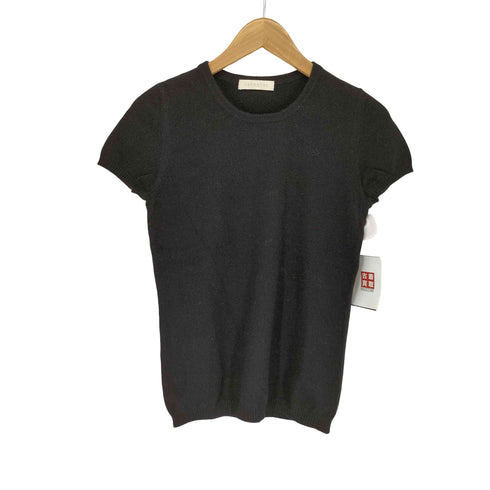 ユニクロ UNIQLO カシミヤ100 CASHMERE 半袖 ニット レディース JPN:M