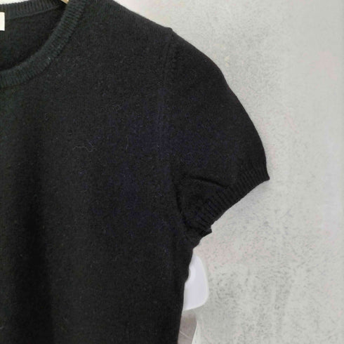 ユニクロ UNIQLO カシミヤ100 CASHMERE 半袖 ニット レディース JPN:M