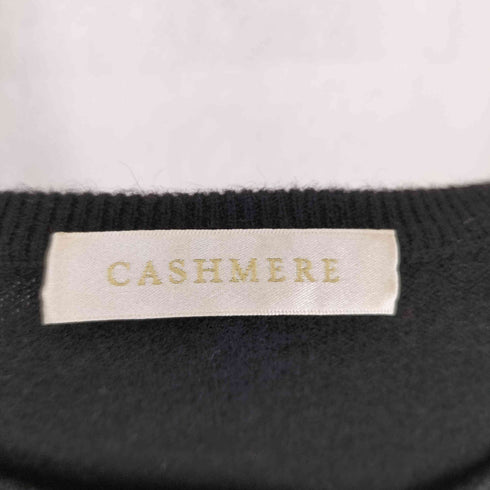ユニクロ UNIQLO カシミヤ100 CASHMERE 半袖 ニット レディース JPN:M