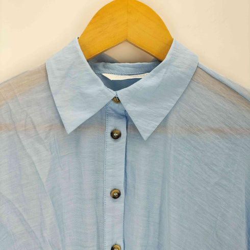 ザラ ZARA ベルトポケット付きショートワンピース レディース import:S