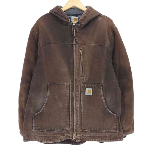 カーハート Carhartt 裏地フリース ダック地 フーデット リッジコート フェード メンズ